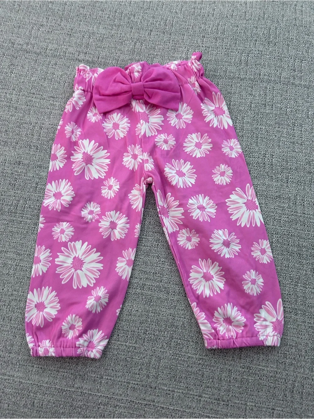 Baby Girl Pink Daisy Bodysuit & Pants Set. Size 18/24M. NWOT